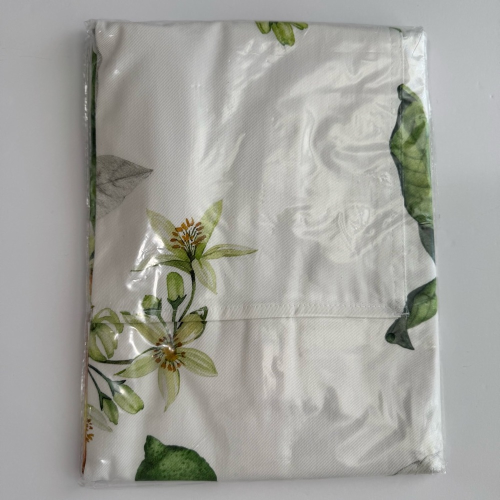 Williams Sonoma Citrus Apron NWT Cotton D-Ring Neck Pockets - Picture 7 of 14